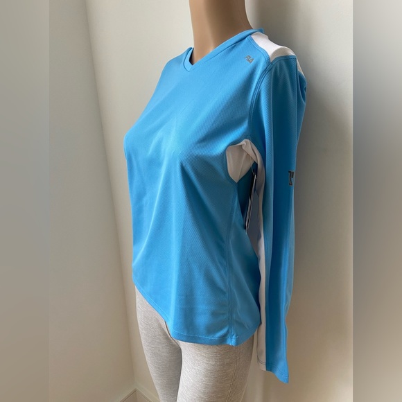 Fila Fitness Jersey top and Forever 21 leggings - Picture 3 of 8